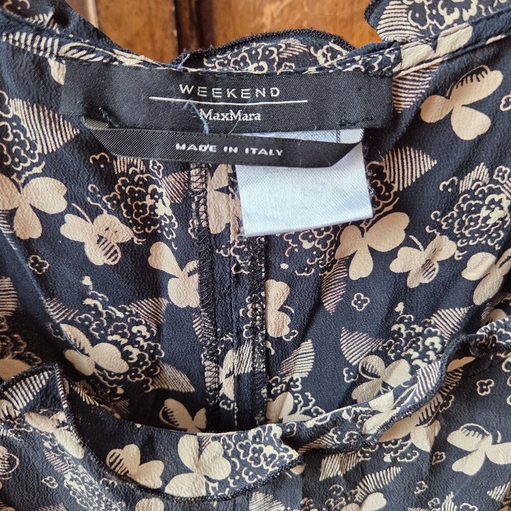 100% Silk Gorgeous MaxMara Week End Dress